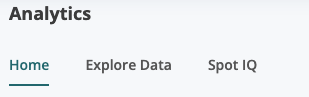 Home tab link