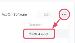 Make a copy on a standard Liveboard