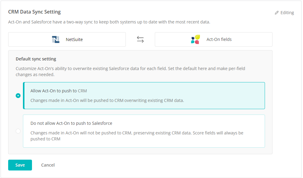Synchronizing NetSuite Data to Act-On Contacts 02.png