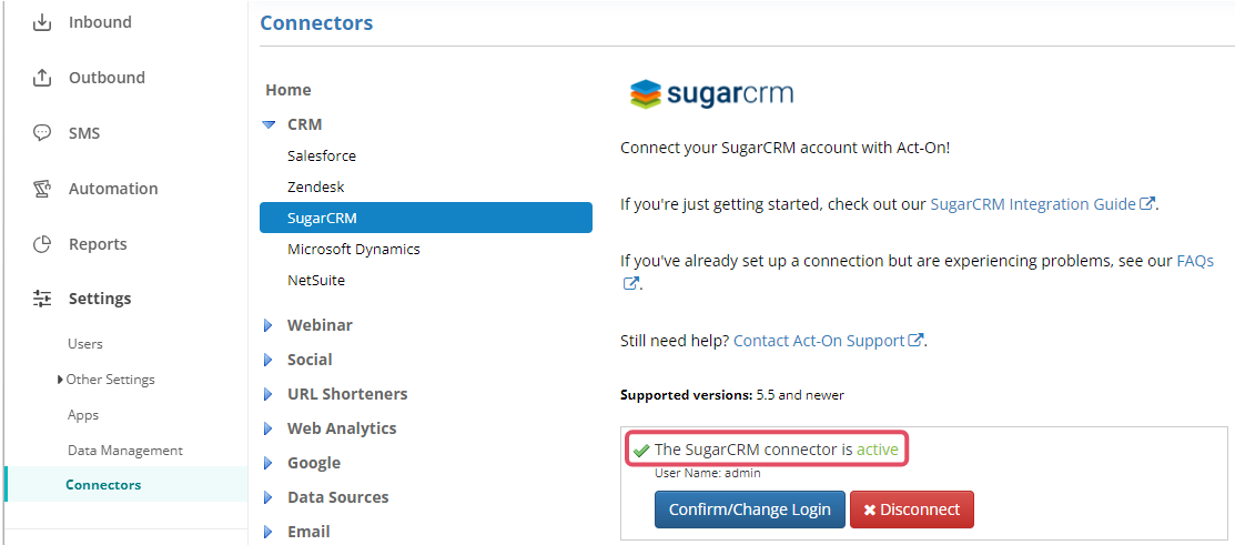 Connecting SugarCRM to Act-On 02.png