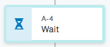 Newly added step highlighted in blue