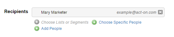 Add list to legacy message