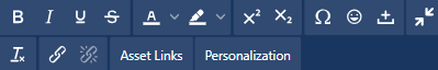 Popup formatting options for text editing in Composer