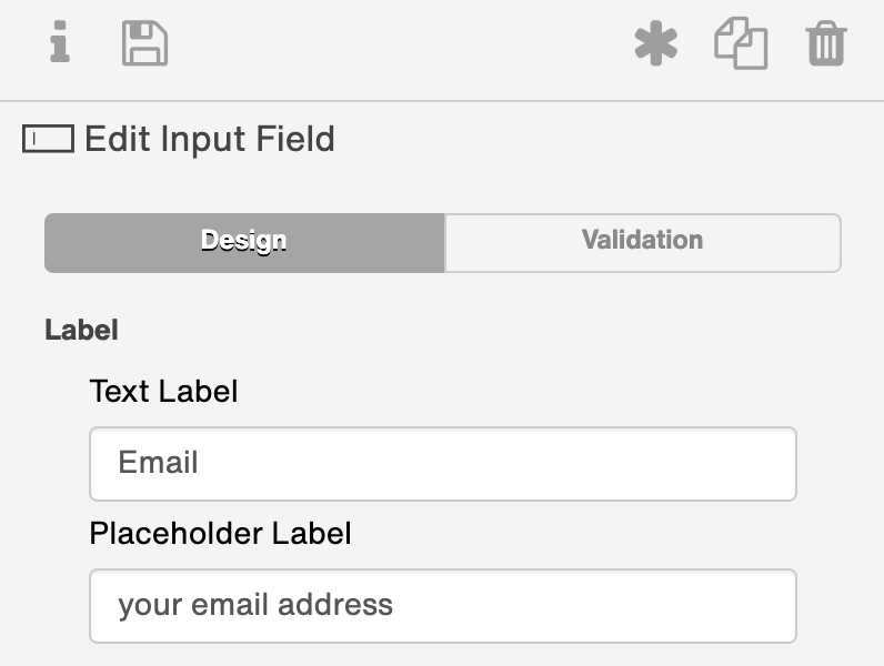 Form Validation Rules