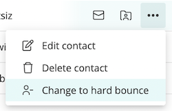 Change to Hard Bounce UI